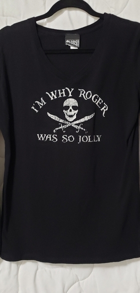 living LIKE A PIRATE GEAR LS T-shirt XXL - Picture 2 of 6